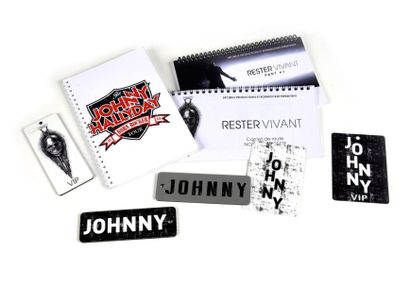 null Johnny Hallyday 2015
Ensemble de 3 carnets de route (Road book) sur les tournées...