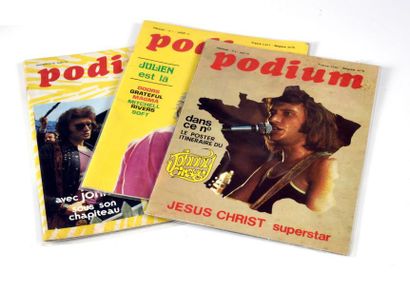 null Trois numéros de Podium de 1972.
Avant que le magazine ne soit racheté par Claude...