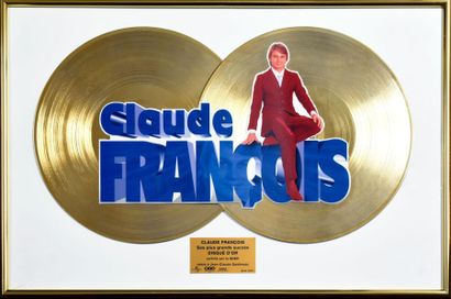 null CLAUDE FRANÇOIS Double disque d'or pour l'album «Ses plus grands succès».
Récompense...