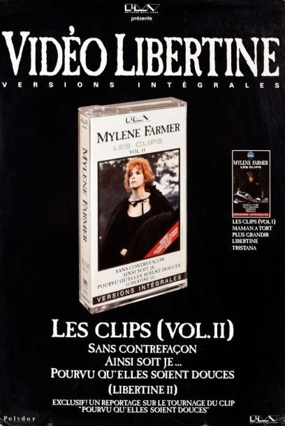 null Mylène Farmer
Un ensemble de trois silhouettes en carton promotionnelles (dites...