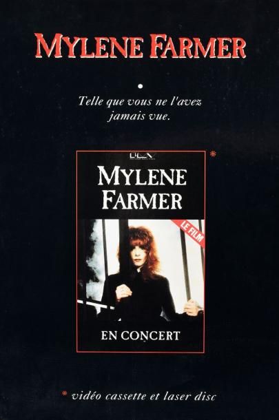 null Mylène Farmer
Un ensemble de trois silhouettes en carton promotionnelles (dites...