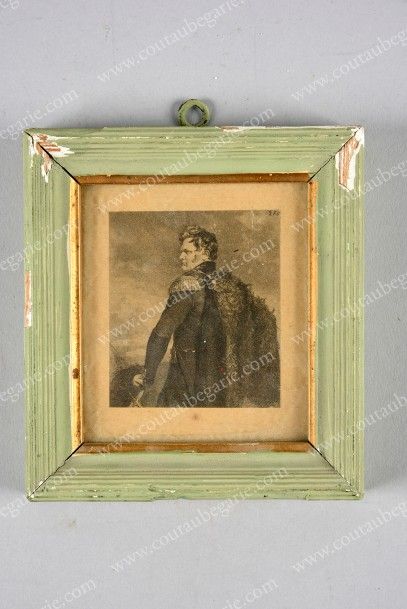 Ecole russe du XIXe siecle. Portrait du général Ermoloff Alexis (1777-1861).
Gravure,...