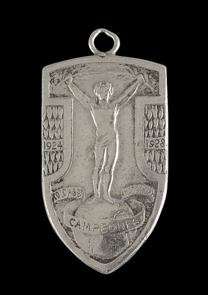 null 1924-1928. Médaille commémorative des 2 titres de Champion Olympique à Paris...