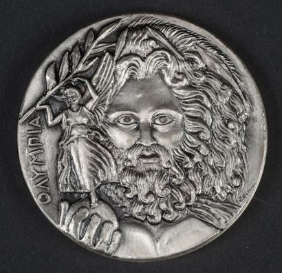 null 1996. Médaille du Comité Olympique Grec commémorative du 100ème anniversaire...