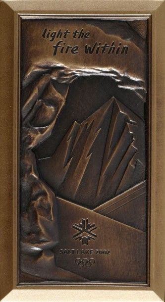null 2002. Salt Lake City. Médaille des bénévoles de la XIXe Olympiade d'hiver. Par...