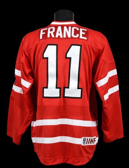 null Maillot réplica de l'équipe de Hockey sur glace du Canada signé par les joueurs...
