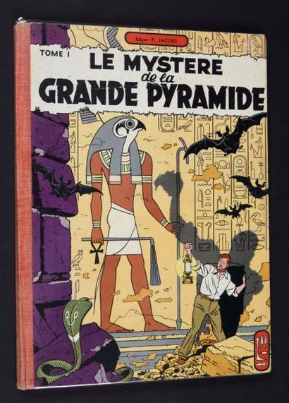 JACOBS 
Blake et Mortimer
Le mystère de la grande Pyramide
Tome 1 et Tome 2, éditions...