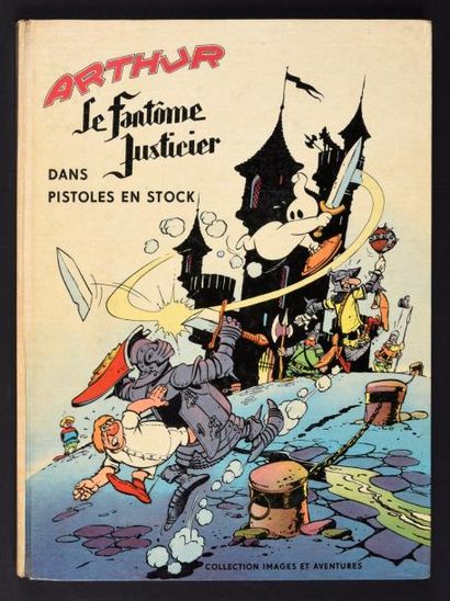 CEZARD Arthur 
LE FANTÔME JUSTICIER.
Edition originale cartonnée Vaillant.
Album...