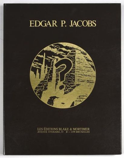 JACOBS 
Portfolio signé
E.P. Jacobs.
Ed. Blake et Mortimer 1983.
Tirage à 150 exemplaires...