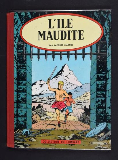 MARTIN 
ALIX 03. L'Ile maudite. EO Edition originale 1957 dos toilé rouge - dernier...