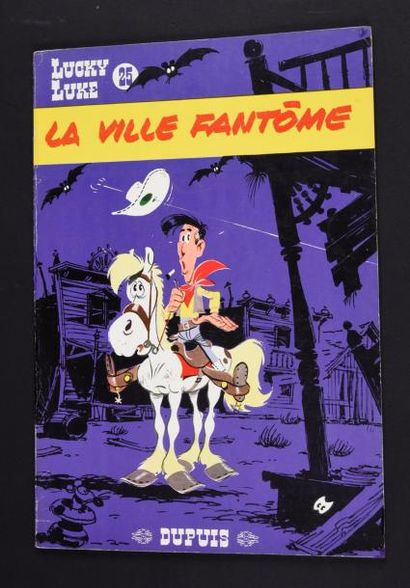 MORRIS 
Lucky Luke 25.
La Ville fantôme EO en édition originale de 1965.
Très très...