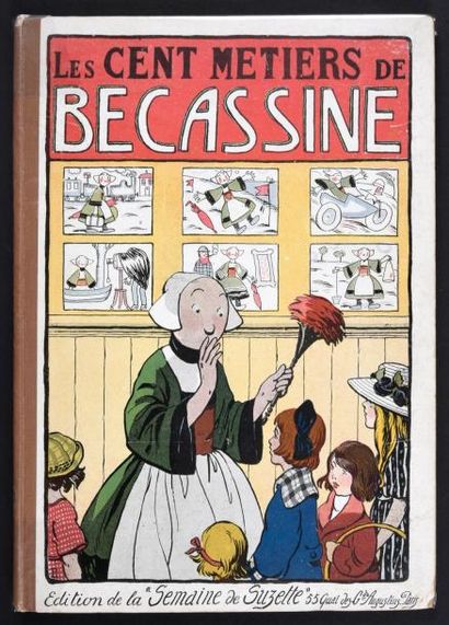 PINCHON 
BÉCASSINE. les 100 métiers de Bécassine.
Edition originale Gautier Languereau....