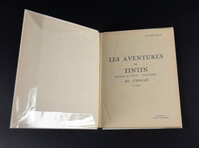 HERGÉ 
La Collection de Monsieur de W.
Tintin 02. Tintin au Congo.
Edition originale...