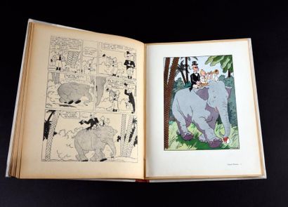 HERGÉ 
Tintin 04. Les Cigares du Pharaon.
La Collection de Monsieur de W.
Edition...