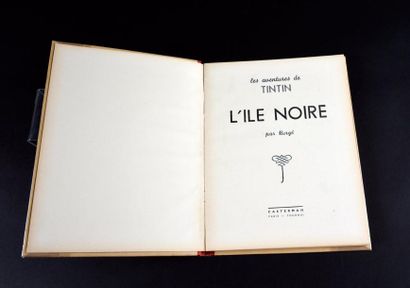 HERGÉ 
Tintin 07. L'île Noire.
La Collection de Monsieur de W.
Edition originale...
