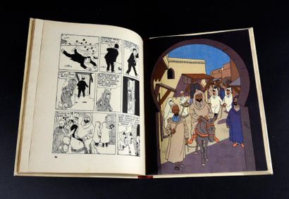 HERGÉ 
Tintin 09. Le Crabe aux pinces d'or.
Edition originale en noir et blanc (A13...