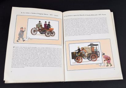 HERGÉ 
TINTIN.
L'AUTOMOBILE dalle origini 1900.
Edizione speciale per la Shell Itialia.
Version...