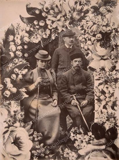null NICOLAS II, empereur de Russie (1868-1918).
Portrait photographique le représentant...