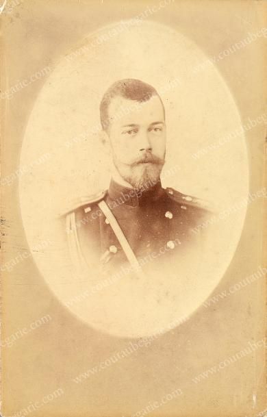 null NICOLAS II, empereur de Russie (1868-1918).
Portrait photographique, le représentant...