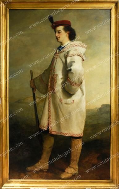 RICARD Louis-Gustave (1823-1873) 
Portrait du prince Paul Pavlovitch Démidoff, 2ème...
