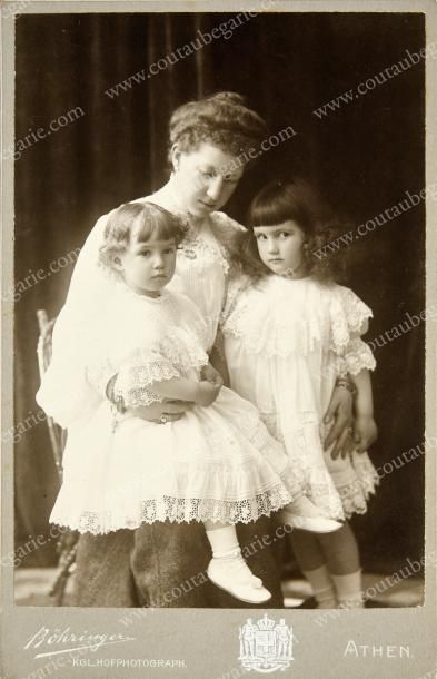 null MARIE GUEORGUIEVNA, née princesse de Grèce (1876-1940), épouse du grand-duc...