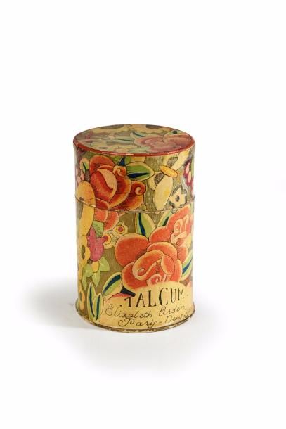 Elizabeth Arden «Venetian Talcum» (1920 - New-York)
Elégante boite de talc parfumé...