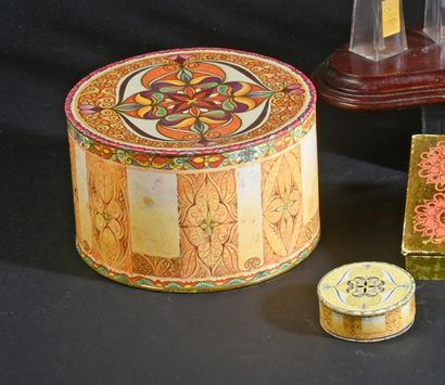 LERYS «Délustra» - (années 1920)
Imposante et élégante boîte de poudre parfumée de...