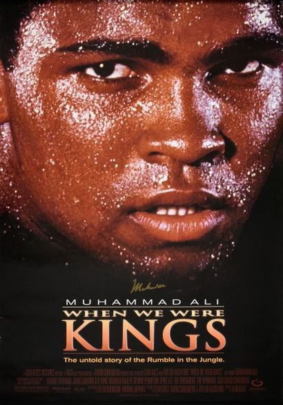 null Affiche du film documentaire «When We Were Kings» sur le combat «Rumble in the...