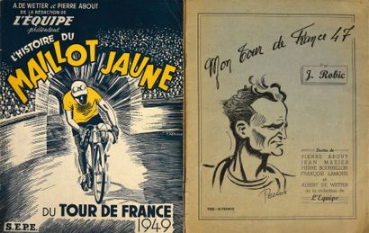 null Ensemble de 2 livres sur les Tours de France 1947, Mon Tour de France 47 par...