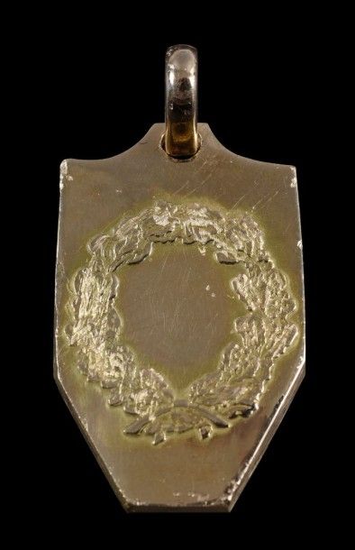 null Médaille en or 18 carats (poids 23,8 grs) de la Coupe du Monde 1930 offerte...