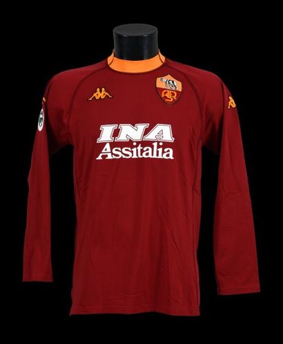 null Alessandro Rinaldi n°23. Maillot de l’AS Roma pour la saison2000-2001 de série...