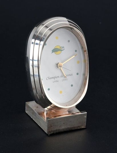 null Petite horloge commémorative pour le titre de Champion de France du FC Nantes...