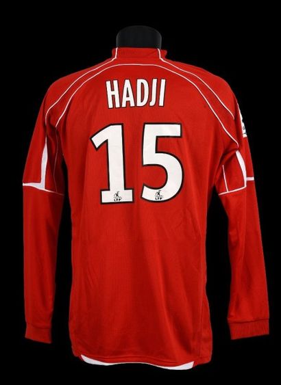 null Yiussouf Hadji n°15. Maillot de l’AS Nancy pour la saison2009-2010 de Ligue...