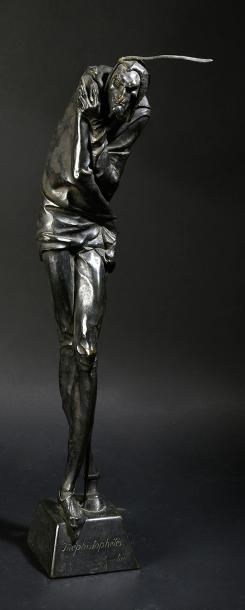 Jacques Louis GAUTIER (1831- ?) Mephistophélès. Première version vers 1855
Bronze...