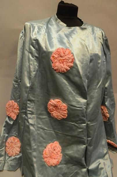 null Costume de travestissement de Pierrot, vers 1900, veste à plis watteau et pantalon...