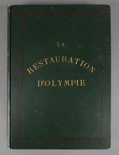 null OLYMPIE 1889
Livre La Restauration d'Olympie. Edité en 1889. L'histoire, les...