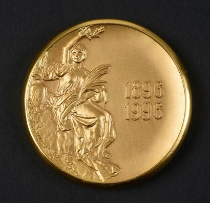 null ATLANTA 1996
Médaille officielle du Centenaire (1896-1996) offerte aux membres...