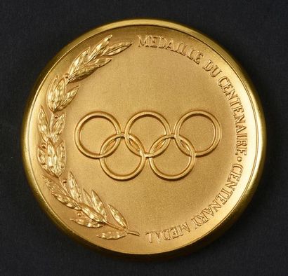 null ATLANTA 1996
Médaille officielle du Centenaire (1896-1996) offerte aux membres...