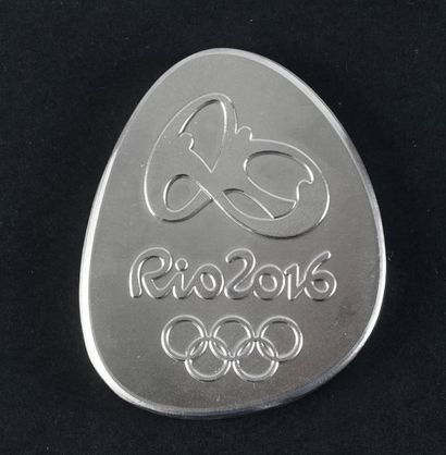 null Médaille officielle de participant pour les 31ème jeux d'été. En nickel.
Dim....