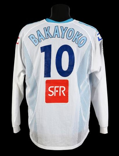 null Ibrahima Bakayoko n°10.
Maillot porté avec l'Olympique de Marseille face au...