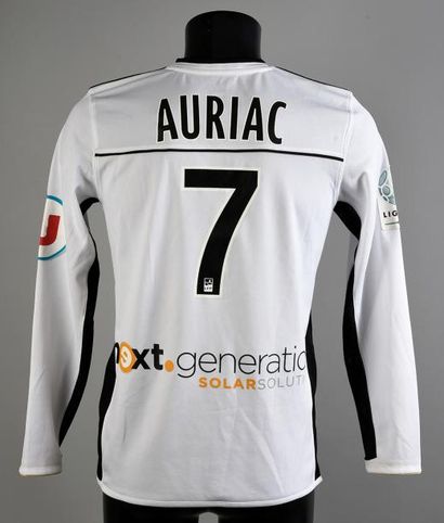null Olivier Auriac N° 7.
Maillot porté avec le SCO Angers lors de la saison 2011-2012...