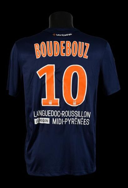 null Ryad Boudebouz n°10.
Maillot du Montpellier Hérault pour la saison 2015-2016...