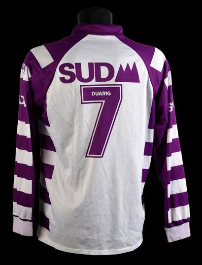 null Michel Pavon n°7.
Maillot porté avec le Toulouse Football Club lors de la saison...