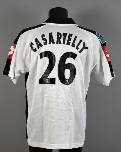 null Fernando Casartelli n°26.
Maillot porté avec l'Amiens Sporting Club lors de...