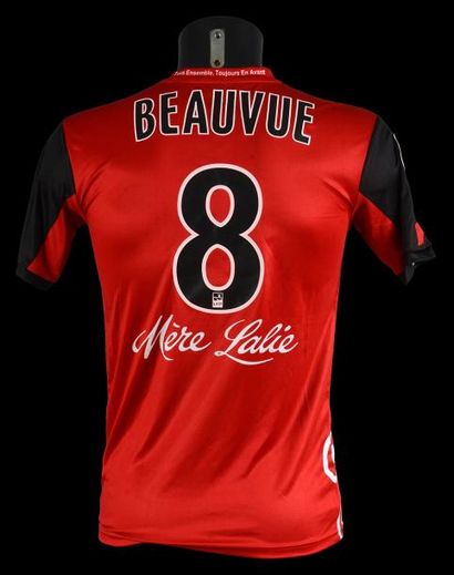 null Claudio Beauvue n°8.
Maillot de l'En Avant Guingamp pour la saison 2013-2014...