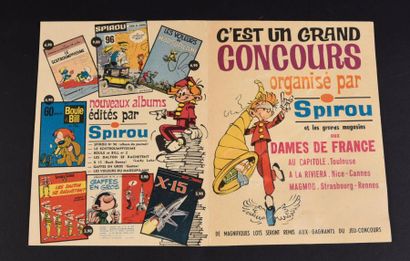 DUPUIS CORNE D'ABONDANCE (1965).
Très rare document publicitaire réalisé pour un...