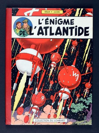 JACOBS BLAKE ET MORTIMER 06.
L'ENIGME DE L'ATLANTIDE. EDITION ORIGINALE 1957.
Edition...