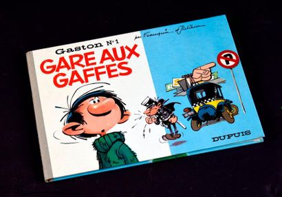 null 
GASTON 01. 

GARE AUX GAFFES. 

Edition Originale au Format à l'italienne de...