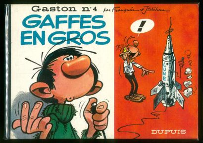 FRANQUIN GASTON 04. GAFFES EN GROS.
Edition Originale au Format à l'italienne de...