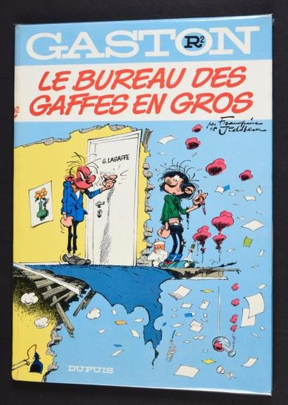 FRANQUIN GASTON R3. GARE AUX GAFFES DU GARS GONFLÉ.
Edition originale 1973. Album...